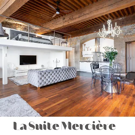 Le Carre Merciere , De Luxe Au Coeur De Lyon, Loft Et Apartamento *